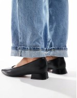 Wide Fit Lavinia ballet in black