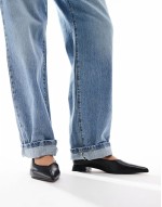 Wide Fit Lavinia ballet in black
